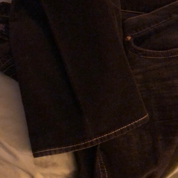 True religion corduroy pants blue jean shirt - Picture 4 of 7